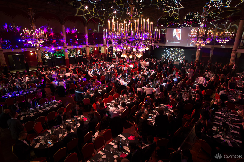 Dîner à la salle Wagram