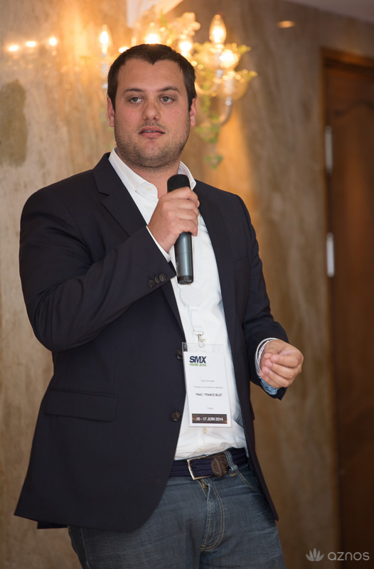 Julien Schneider photo from SMX Paris 2014